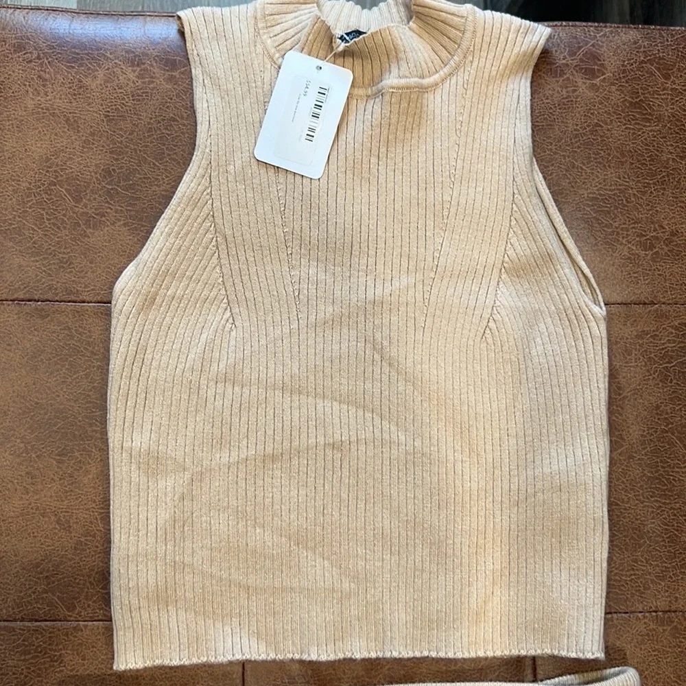 Reap the sew boutique nude two piece set - Picture 2 of 5